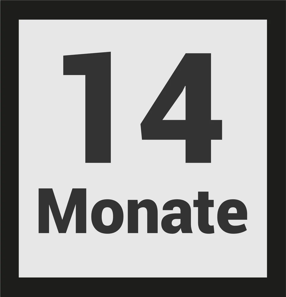 Jahreskalender 2026 A1 14 Monate quer 250 g Papier