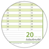 Dauerkalender B1 abwischbar gerollt mit 4er Stifte-Set 250 g Papier