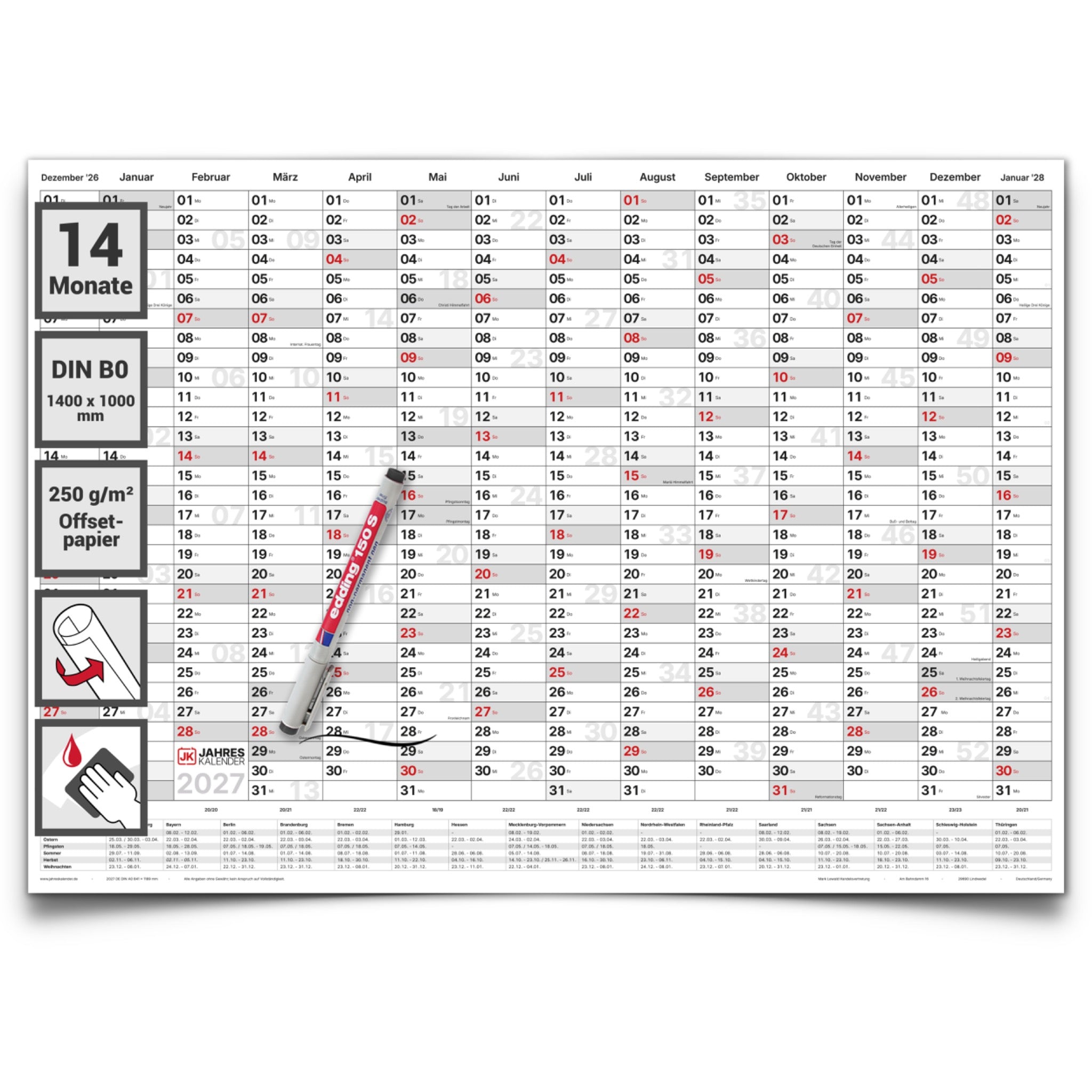 Jahreskalender-2027-B0-14-Monate-abwischbar