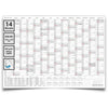 Jahreskalender 2027 B0 14 Monate gerollt 250 g Papier