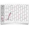 Jahreskalender 2027 B1 14 Monate abwischbar