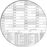 Wandkalender 2025 2026 A0 quer 1189 x 841 mm grau für Schule