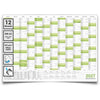Wandkalender 2027 A3 297 x 420 mm grün abwischbar Jahreskalender Planung