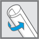 Jahreskalender 2026 A1 abwischbar gerollt mit Marker 250 g Papier