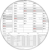 Jahreskalender 2026 A0 (3er-Pack) gefaltet 135 g Papier