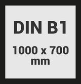 Jahreskalender 2026 B1 gefaltet 135 g Papier