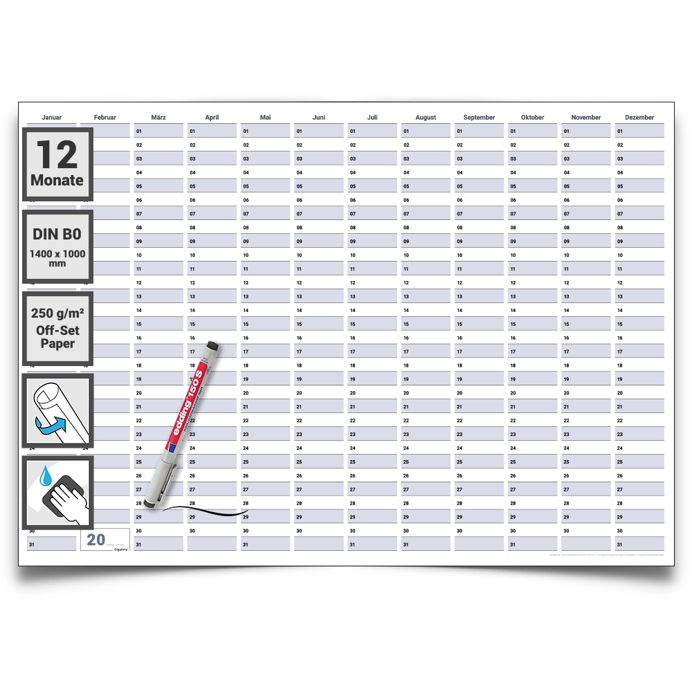 Dauerkalender-B0-Projektplaner
