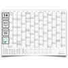 Jahreskalender 2027 B1 14 Monate gerollt 250 g Papier