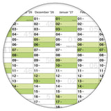 Schuljahreskalender 2026/27 A1 quer gerollt 250 g Papier